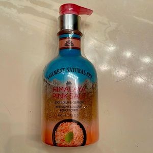 Veilment Naturals Spa himalaya pink salt body scrub & exfoliant